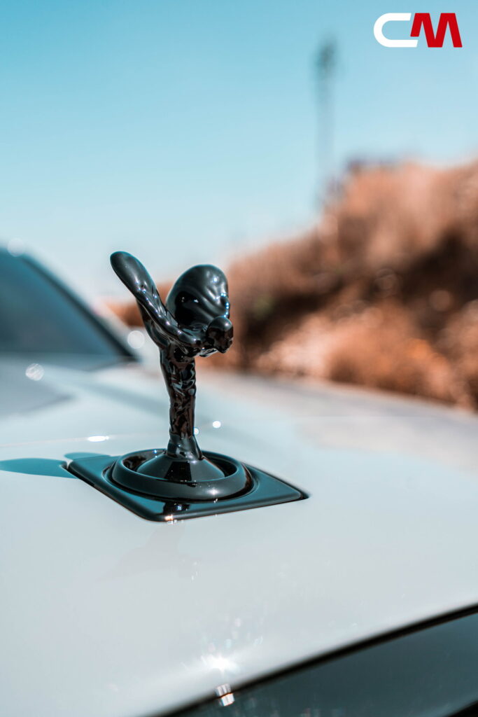 2020 Rolls-Royce Cullinan with a full gloss black chrome delete and black wheels by California Motorsports