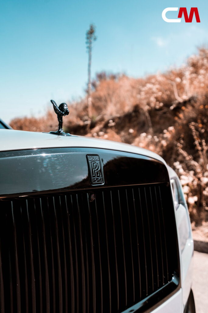 2020 Rolls-Royce Cullinan with a full gloss black chrome delete and black wheels by California Motorsports