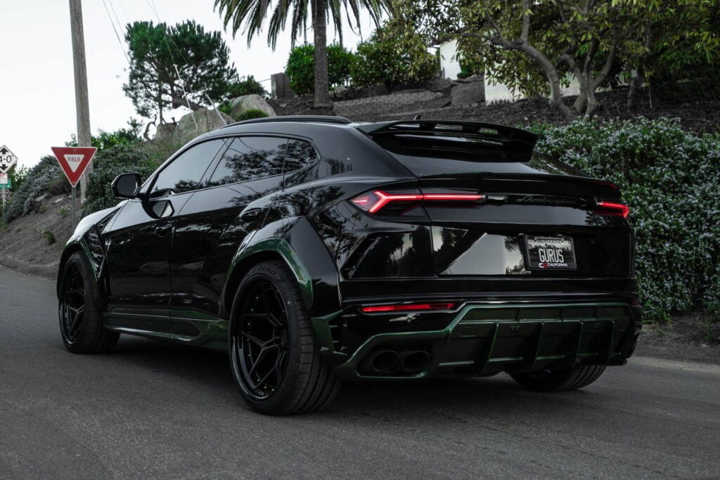 Lamborghini Urus with 1016 Industries widebody kit and forged wheels, built by California Motorsports in El Cajon