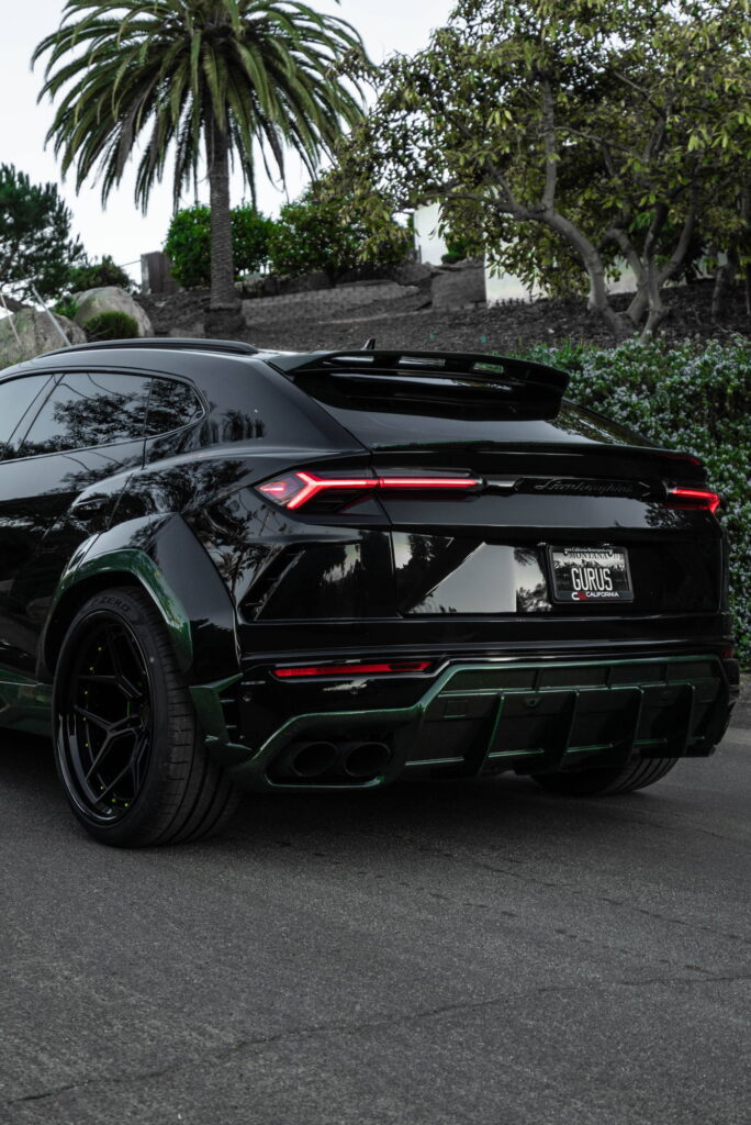 Lamborghini Urus with 1016 Industries widebody kit and forged wheels, built by California Motorsports in El Cajon