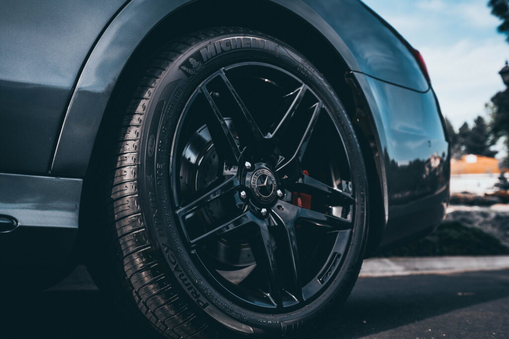Mercedes-Benz S560 with a full gloss black chrome delete and black wheels by California Motorsports